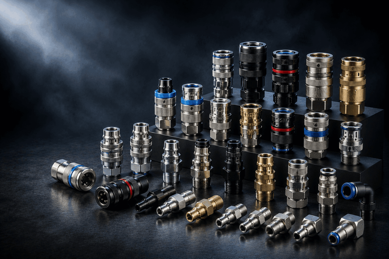 Pneumatic Quick Disconnect Couplings